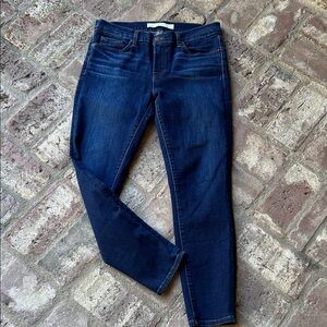 J Brand Dark Vintage Blue Women's Capri Jeans Women’s Size 29 EUC Made USA